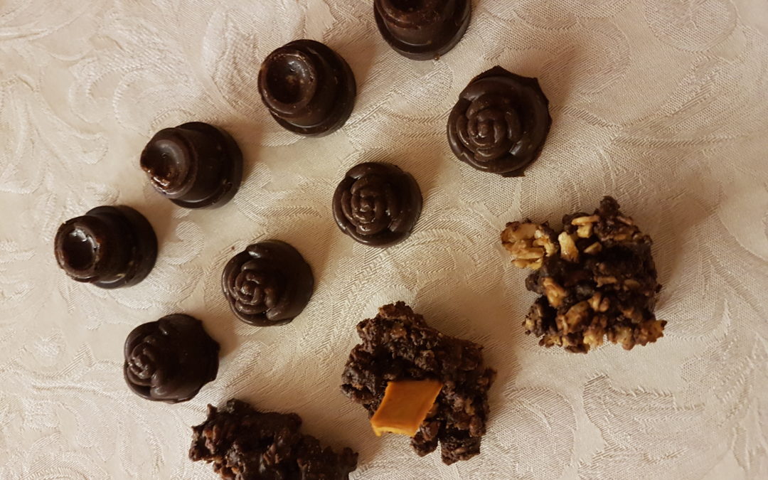 Herstellung von Schokolade und Pralinen